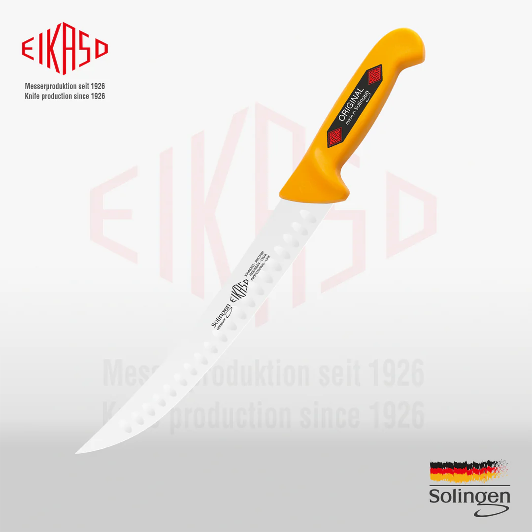 EIKASO SOLINGEN - OLUKLU KASAP BIÇAK 21 CM / 34 CM SARI
