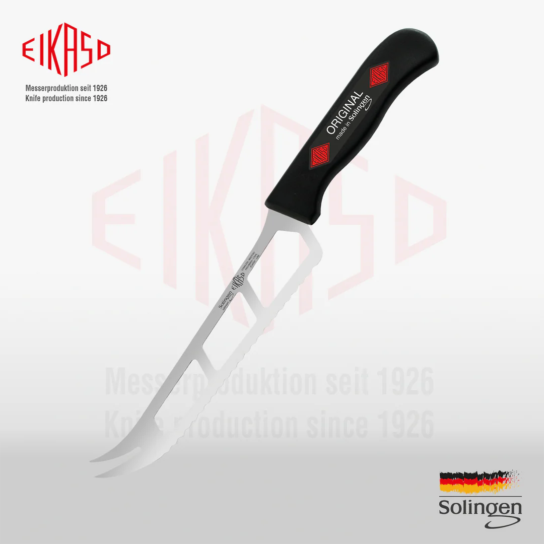 EIKASO SOLINGEN - PEYNİR BIÇAK 16 CM / 28 CM SİYAH