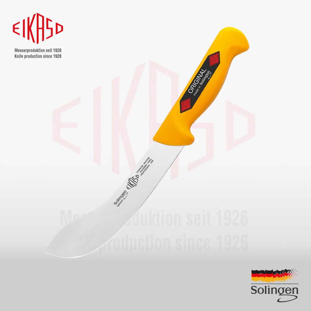 EIKASO SOLINGEN - KOMBİNA KASAP BIÇAK 15 CM / 28 CM SARI
