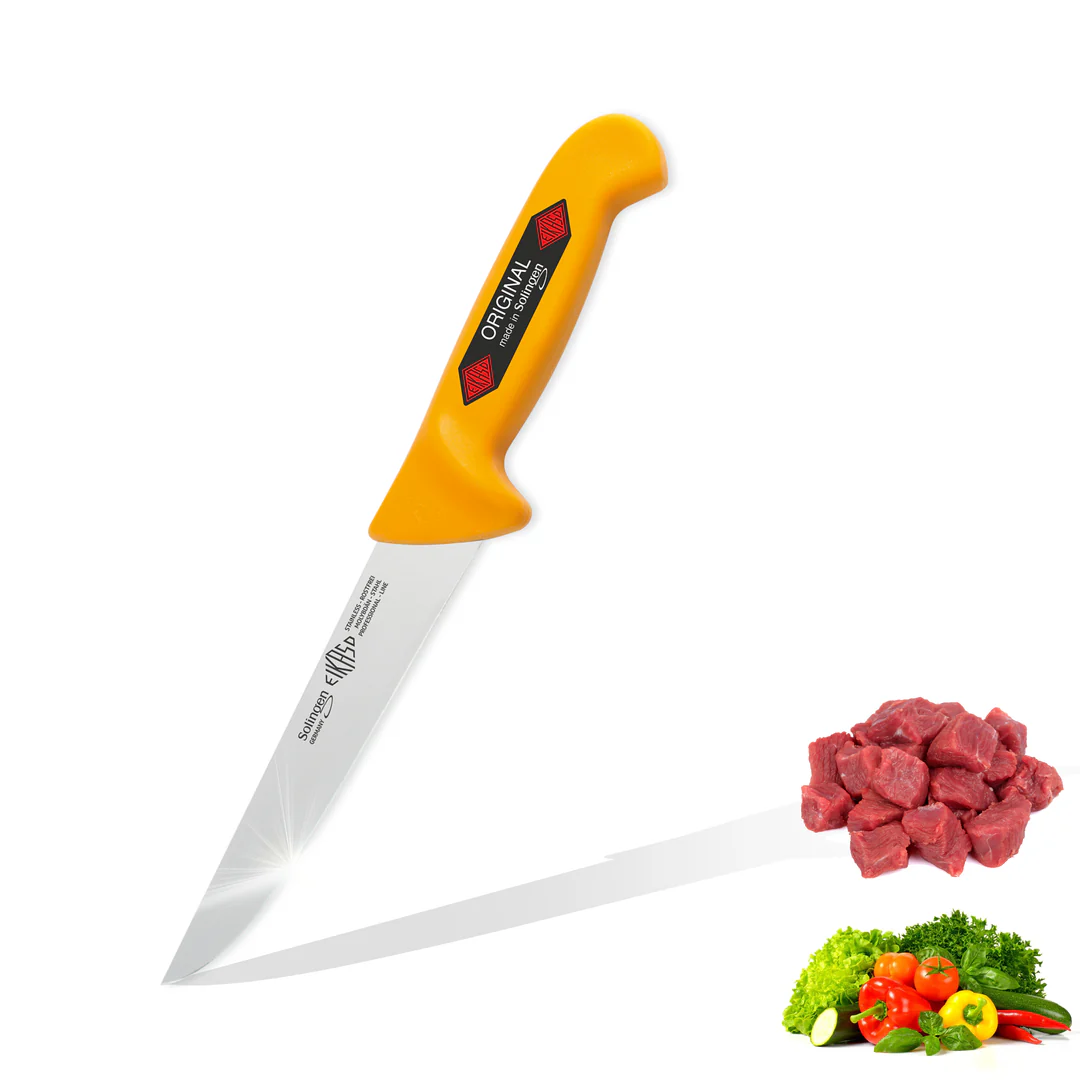 EIKASO SOLINGEN - KASAP BIÇAK 18 CM / 33 CM SARI