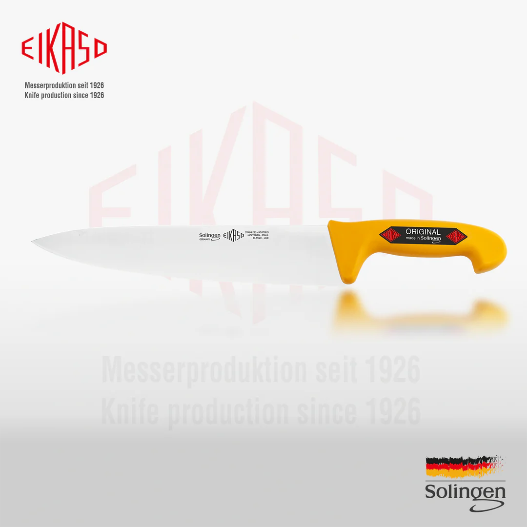 EIKASO SOLINGEN - ŞEF BIÇAK 21 CM / 35 CM SİYAH