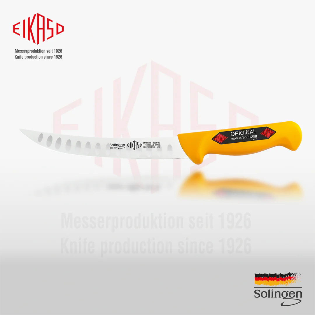 EIKASO SOLINGEN - OLUKLU KASAP BIÇAK 21 CM / 34 CM SARI