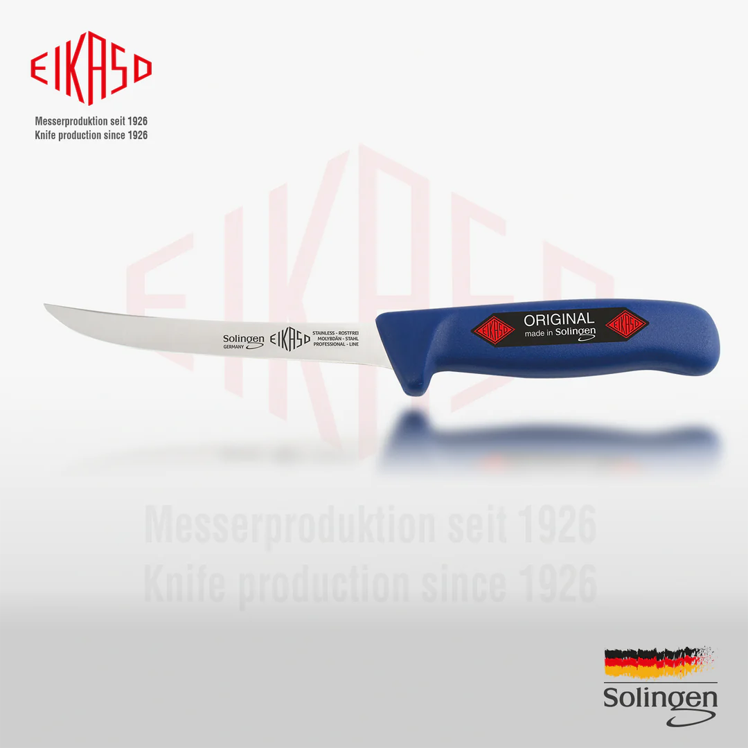 EIKASO SOLINGEN - FLEXIBLE BALIK BIÇAK 16 CM / 28 CM MAVİ