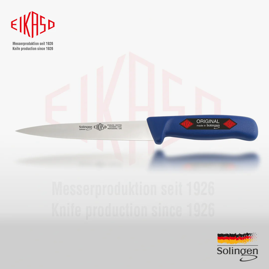 EIKASO SOLINGEN - FLEXIBLE BALIK BIÇAK 18 CM / 30 CM MAVİ