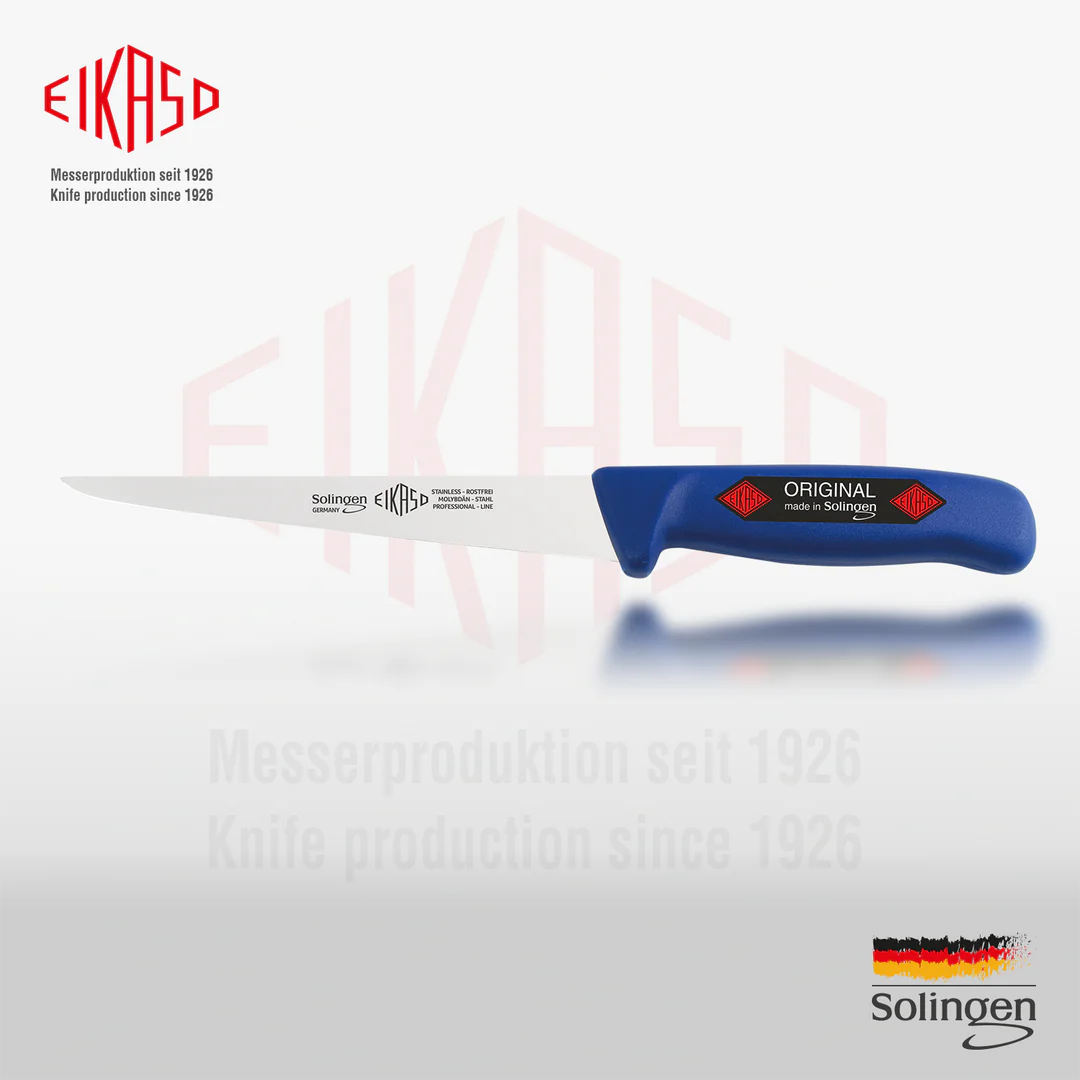 EIKASO SOLINGEN - FLEXIBLE MORİNA BALIK BIÇAK 18 CM / 30 CM MAVİ